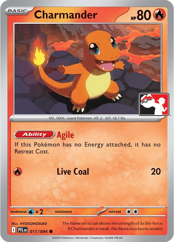 Image for Charmander (011/094) [Prize Pack Series Cards] - Pokemon