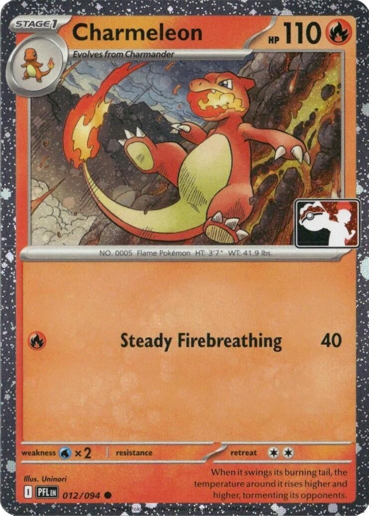 Image for Charmeleon - 012/094 (Cosmos Holo) (012/094) [Prize Pack Series Cards] - Pokemon