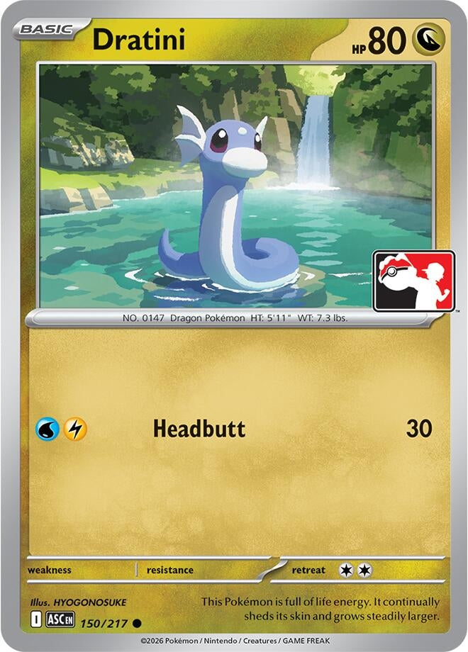 Image for Dratini (150/217) [Prize Pack Series Cards] - Pokemon