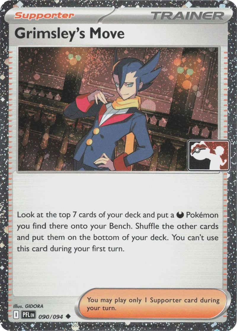 Image for Grimsley's Move - 090/094 (Cosmos Holo) (090/094) [Prize Pack Series Cards] - Pokemon