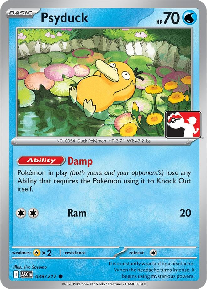 Image for Psyduck (039/217) [Prize Pack Series Cards] - Pokemon