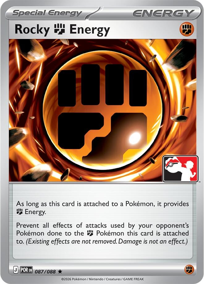 Image for Rocky Fighting Energy (087/088) [Prize Pack Series Cards] - Pokemon