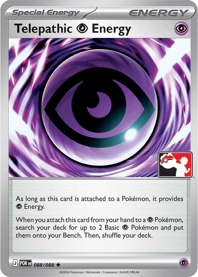 Image for Telepathic Psychic Energy (088/088) [Prize Pack Series Cards] - Pokemon