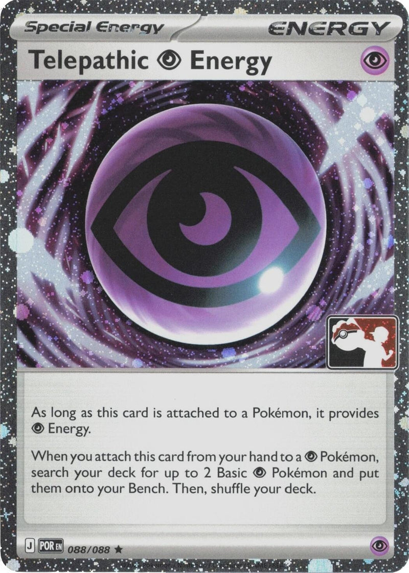 Image for Telepathic Psychic Energy - 088/088 (Cosmos Holo) (088/088) [Prize Pack Series Cards] - Pokemon