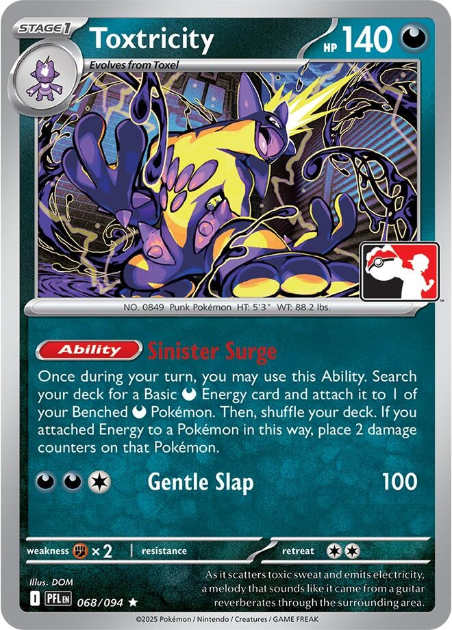 Image for Toxtricity (068/094) [Prize Pack Series Cards] - Pokemon
