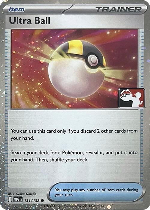 Image for Ultra Ball - 131/132 (Cosmos Holo) (131/132) [Prize Pack Series Cards] - Pokemon