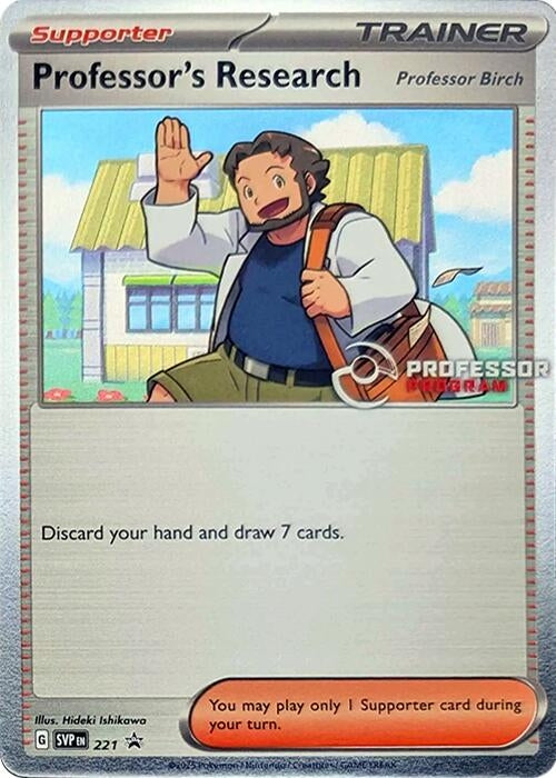 Image for Professor's Research [Professor Birch] - 221 (221) [Professor Program Promos] - Pokemon