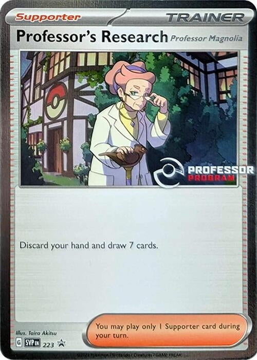 Image for Professor's Research [Professor Magnolia] - 223 (223) [Professor Program Promos] - Pokemon