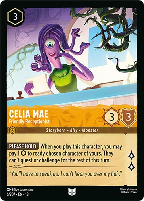 Image for Celia Mae - Friendly Receptionist (6/204) [Attack of the Vine!] {13} - Disney Lorcana