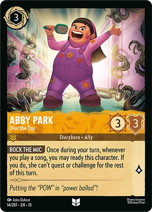 Image for Abby Park - Over the Top (14/204) [Attack of the Vine!] {13} - Disney Lorcana