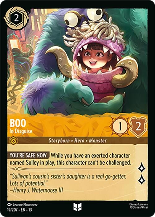 Image for Boo - In Disguise (19/204) [Attack of the Vine!] {13} - Disney Lorcana