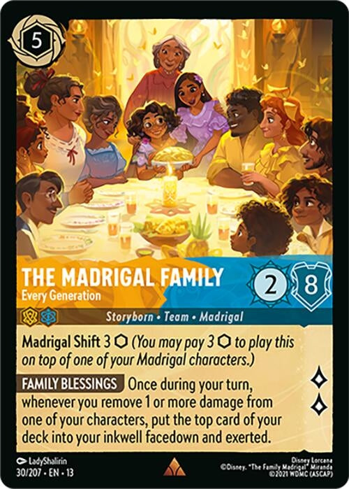Image for The Madrigal Family - Every Generation (30/204) [Attack of the Vine!] {13} - Disney Lorcana