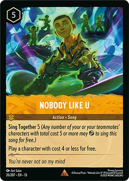 Image for Nobody Like U (35/204) [Attack of the Vine!] {13} - Disney Lorcana