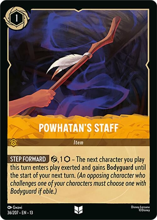 Image for Powhatan's Staff (36/204) [Attack of the Vine!] {13} - Disney Lorcana