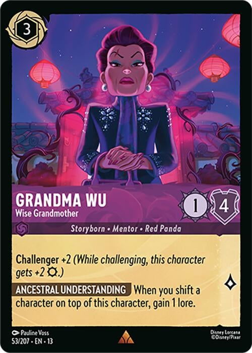 Image for Grandma Wu - Wise Grandmother (53/204) [Attack of the Vine!] {13} - Disney Lorcana