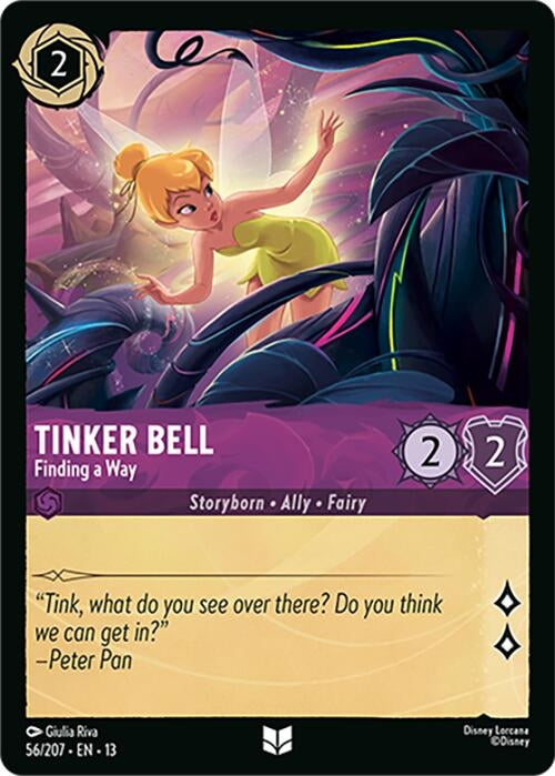 Image for Tinker Bell - Finding a Way (56/204) [Attack of the Vine!] {13} - Disney Lorcana