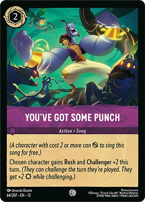 Image for You've Got Some Punch (64/204) [Attack of the Vine!] {13} - Disney Lorcana