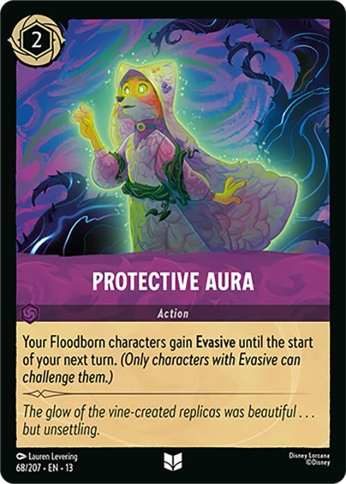 Image for Protective Aura (68/204) [Attack of the Vine!] {13} - Disney Lorcana