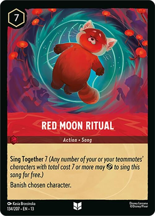 Image for Red Moon Ritual (134/204) [Attack of the Vine!] {13} - Disney Lorcana