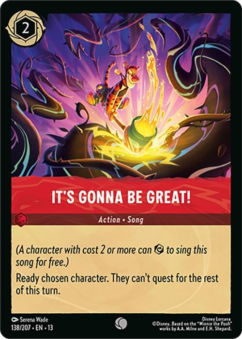 Image for It's Gonna Be Great! (138/204) [Attack of the Vine!] {13} - Disney Lorcana