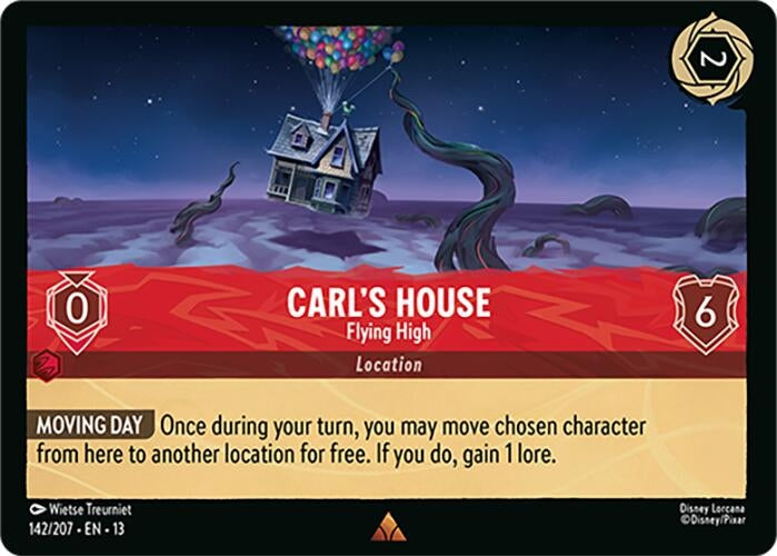 Image for Carl's House - Flying High (142/204) [Attack of the Vine!] {13} - Disney Lorcana