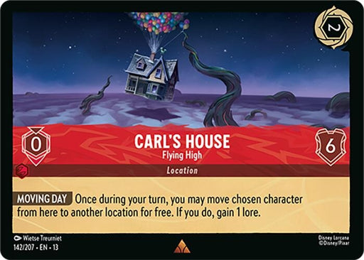 Image for Carl's House - Flying High (142/204) [Attack of the Vine!] {13} - Disney Lorcana