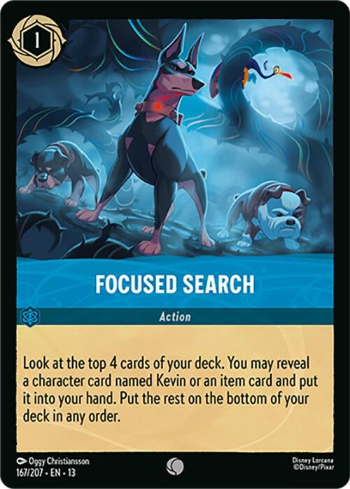 Image for Focused Search (167/204) [Attack of the Vine!] {13} - Disney Lorcana