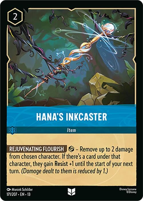 Image for Hana's Inkcaster (171/204) [Attack of the Vine!] {13} - Disney Lorcana