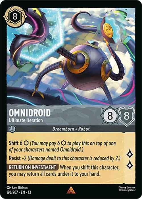 Image for Omnidroid - Ultimate Iteration (196/204) [Attack of the Vine!] {13} - Disney Lorcana