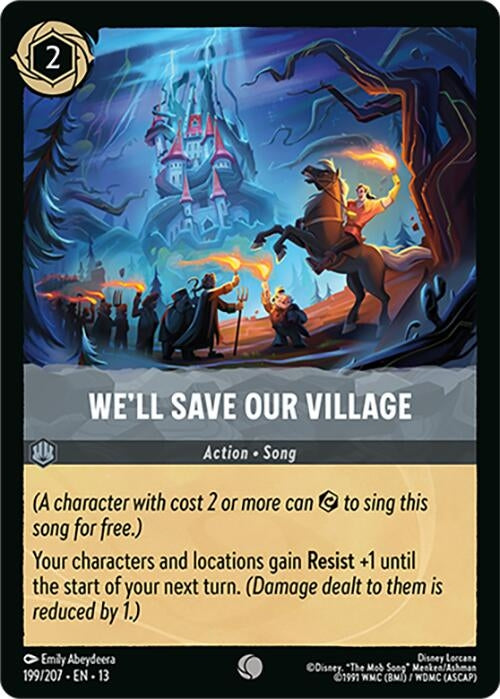 Image for We'll Save Our Village (199/204) [Attack of the Vine!] {13} - Disney Lorcana