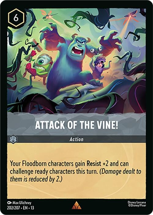 Image for Attack of the Vine! (202/204) [Attack of the Vine!] {13} - Disney Lorcana