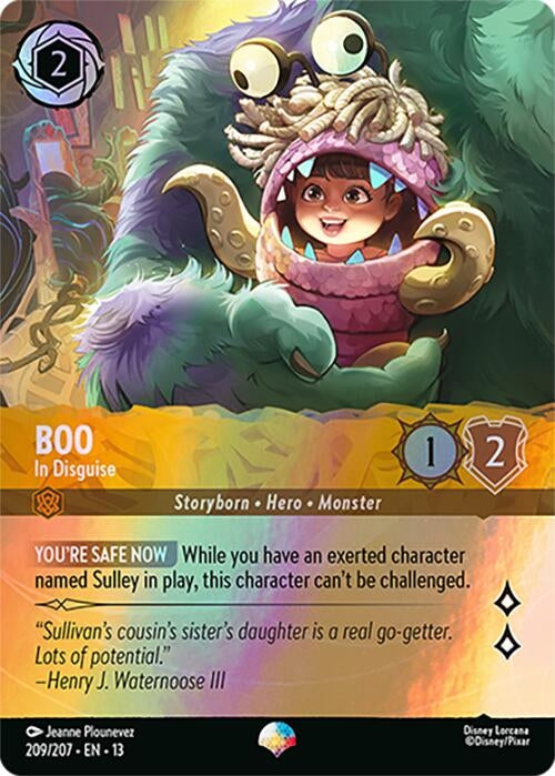 Image for Boo - In Disguise (Epic) (209/204) [Attack of the Vine!] {13} - Disney Lorcana