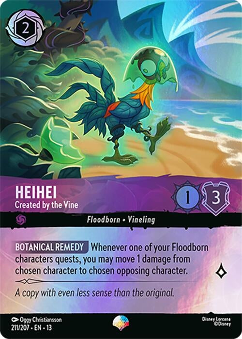 Image for Heihei - Created by the Vine (Epic) (211/204) [Attack of the Vine!] {13} - Disney Lorcana