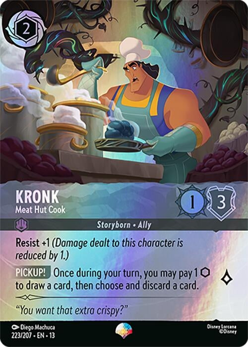 Image for Kronk - Meat Hut Cook (Epic) (223/204) [Attack of the Vine!] {13} - Disney Lorcana