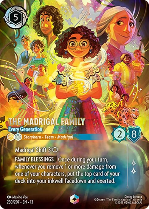 Image for The Madrigal Family - Every Generation (Enchanted) (230/204) [Attack of the Vine!] {13} - Disney Lorcana