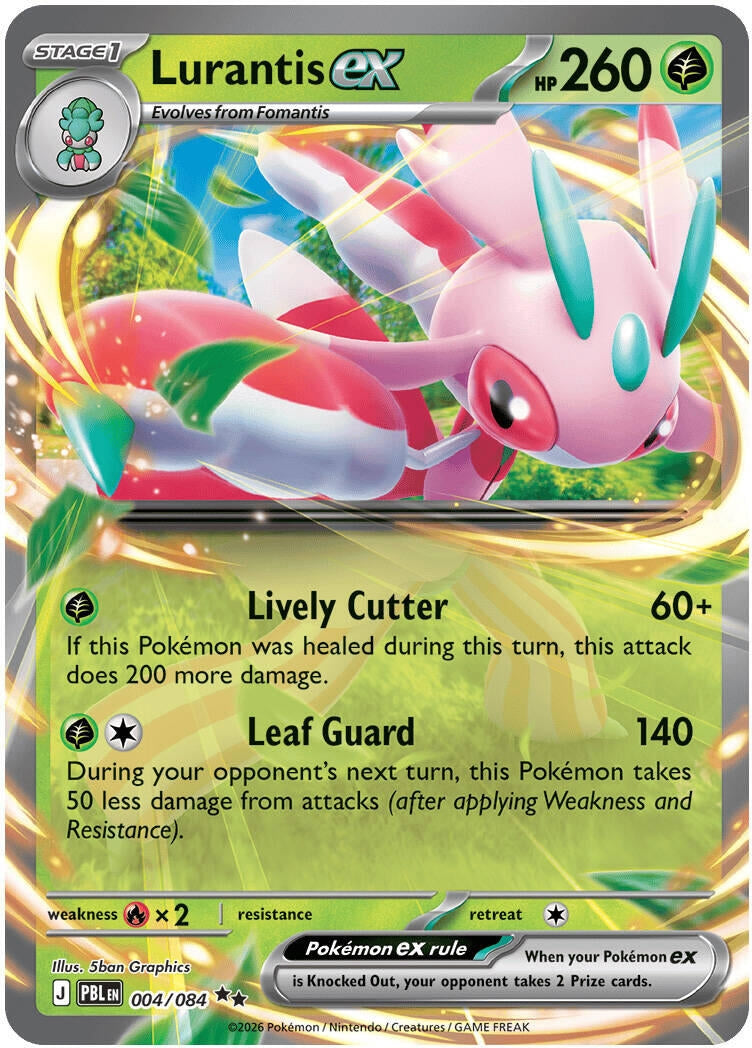 Image for Lurantis ex (004/084) [ME05: Pitch Black] {ME05} - Pokemon