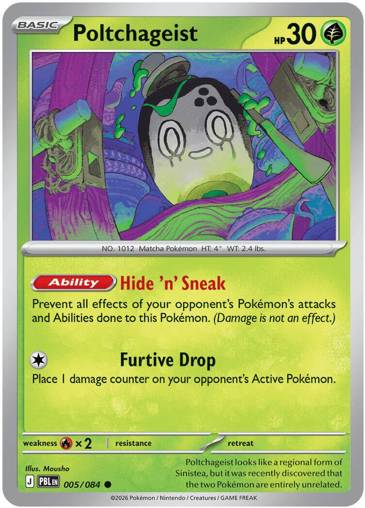 Image for Poltchageist (005/084) [ME05: Pitch Black] {ME05} - Pokemon