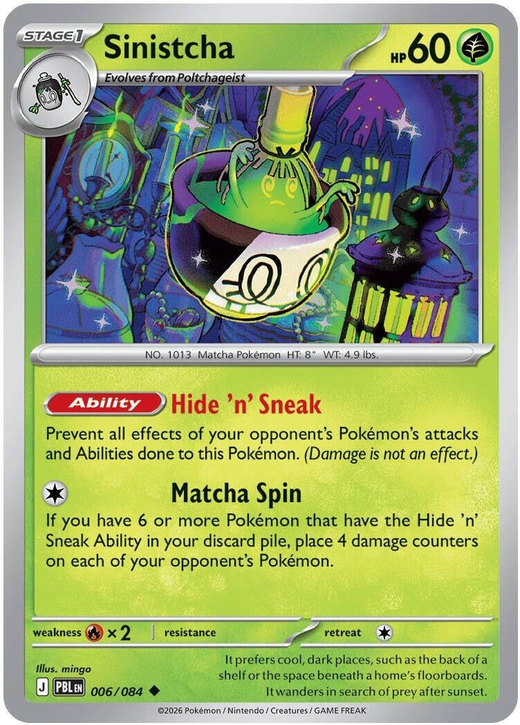 Image for Sinistcha (006/084) [ME05: Pitch Black] {ME05} - Pokemon