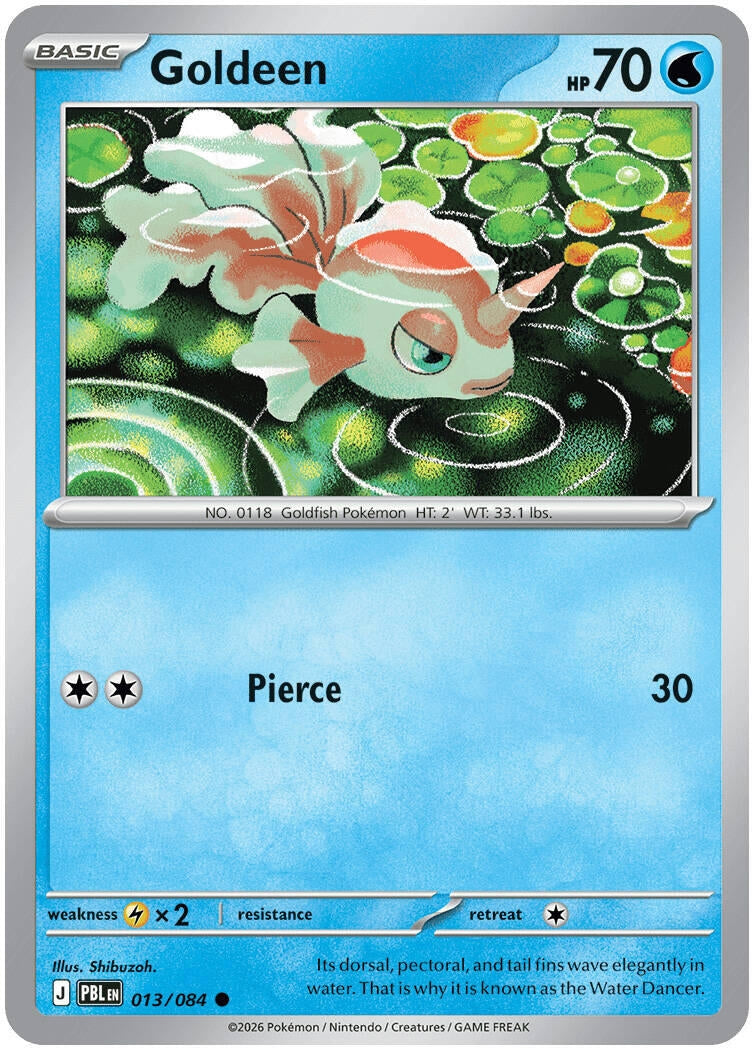 Image for Goldeen (013/084) [ME05: Pitch Black] {ME05} - Pokemon