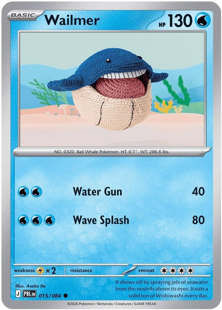 Image for Wailmer (015/084) [ME05: Pitch Black] {ME05} - Pokemon