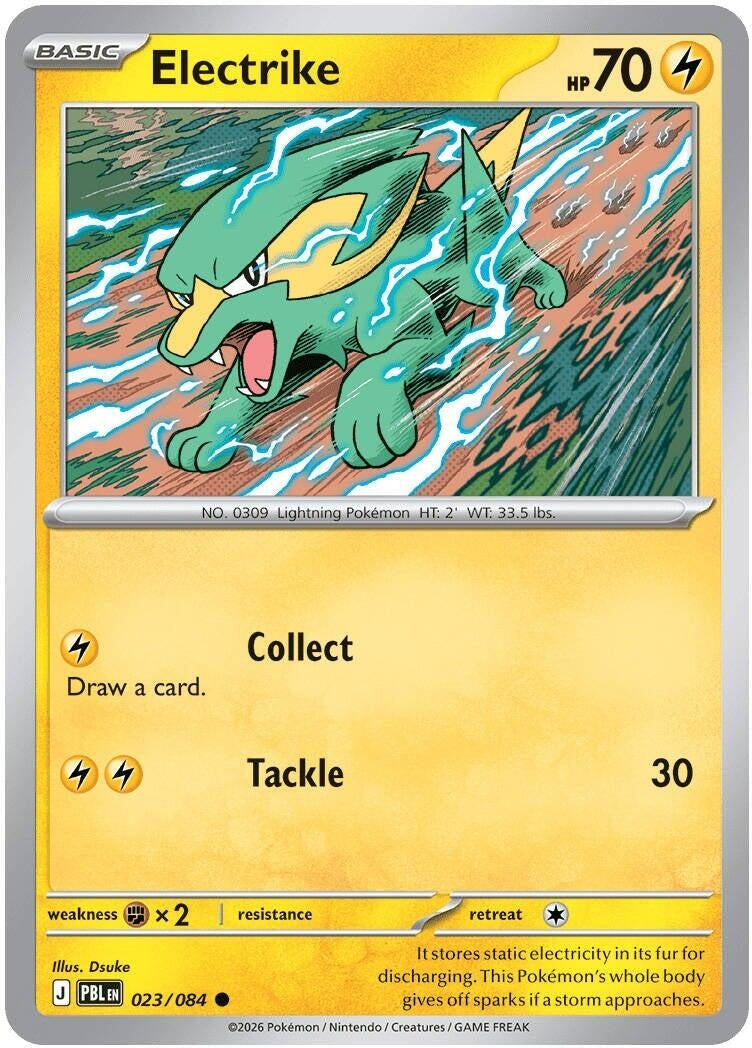 Image for Electrike (023/084) [ME05: Pitch Black] {ME05} - Pokemon
