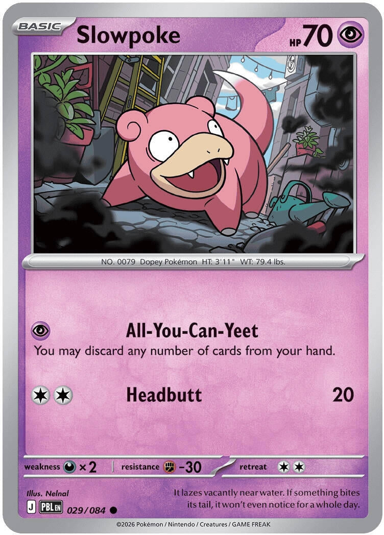 Image for Slowpoke (029/084) [ME05: Pitch Black] {ME05} - Pokemon