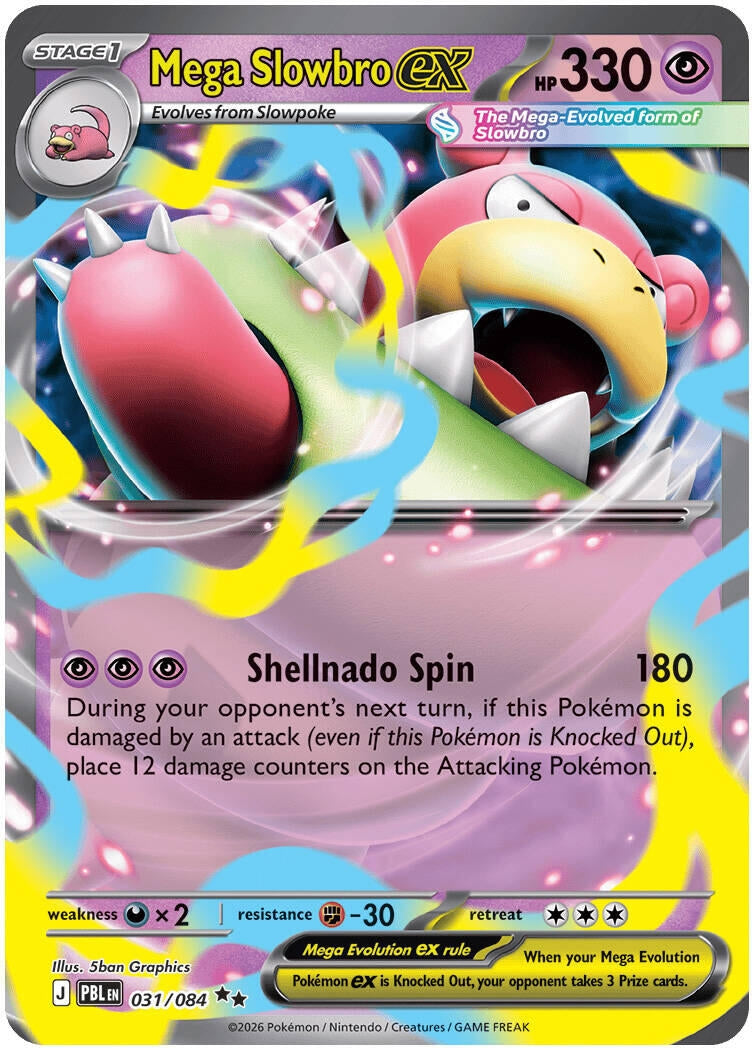 Image for Mega Slowbro ex (031/084) [ME05: Pitch Black] {ME05} - Pokemon