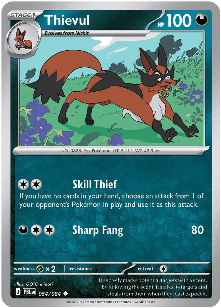Image for Thievul (054/084) [ME05: Pitch Black] {ME05} - Pokemon