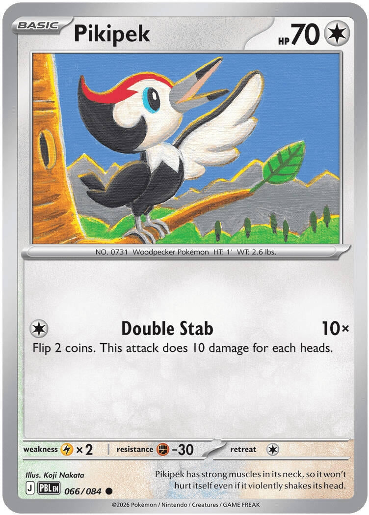Image for Pikipek (066/084) [ME05: Pitch Black] {ME05} - Pokemon