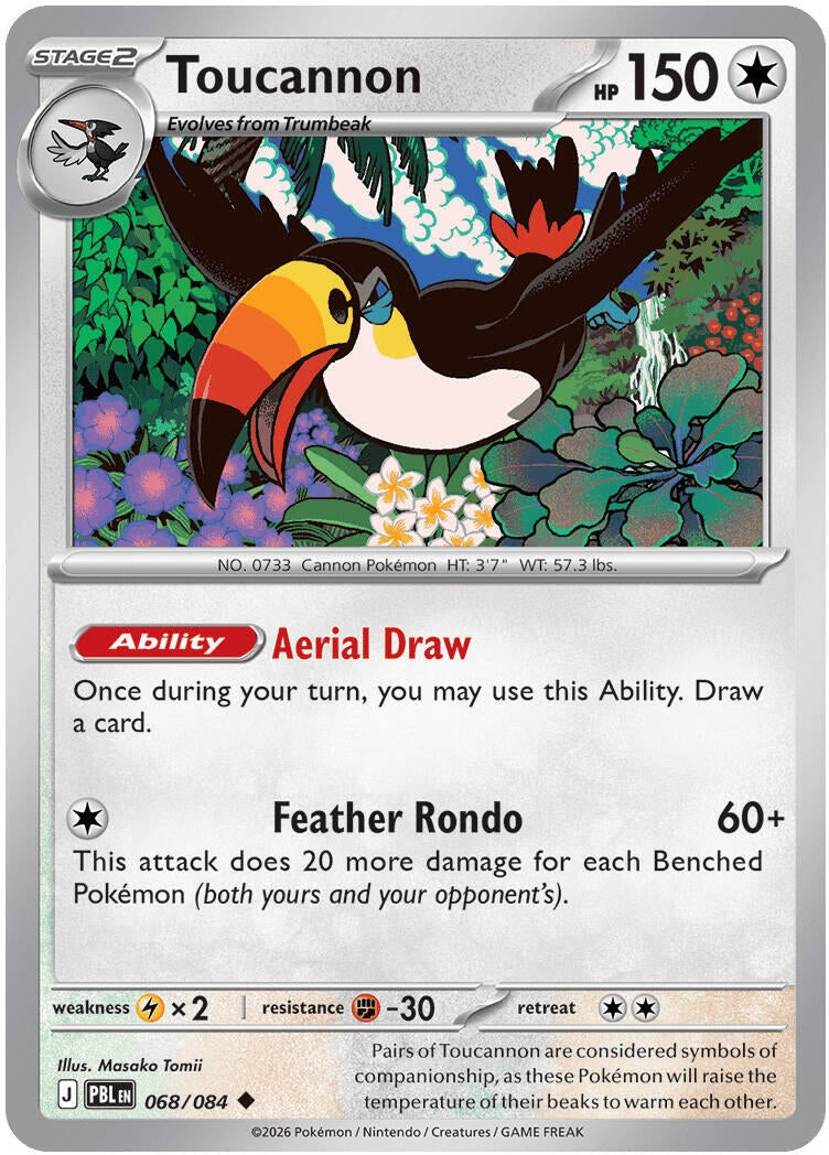 Image for Toucannon (068/084) [ME05: Pitch Black] {ME05} - Pokemon