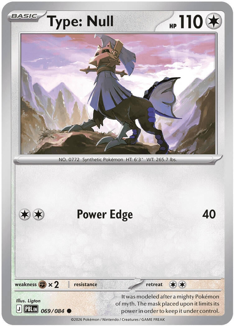 Image for Type: Null (069/084) [ME05: Pitch Black] {ME05} - Pokemon