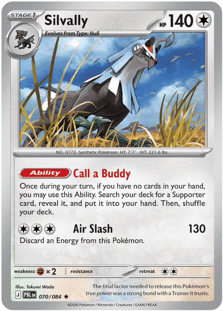 Image for Silvally (070/084) [ME05: Pitch Black] {ME05} - Pokemon