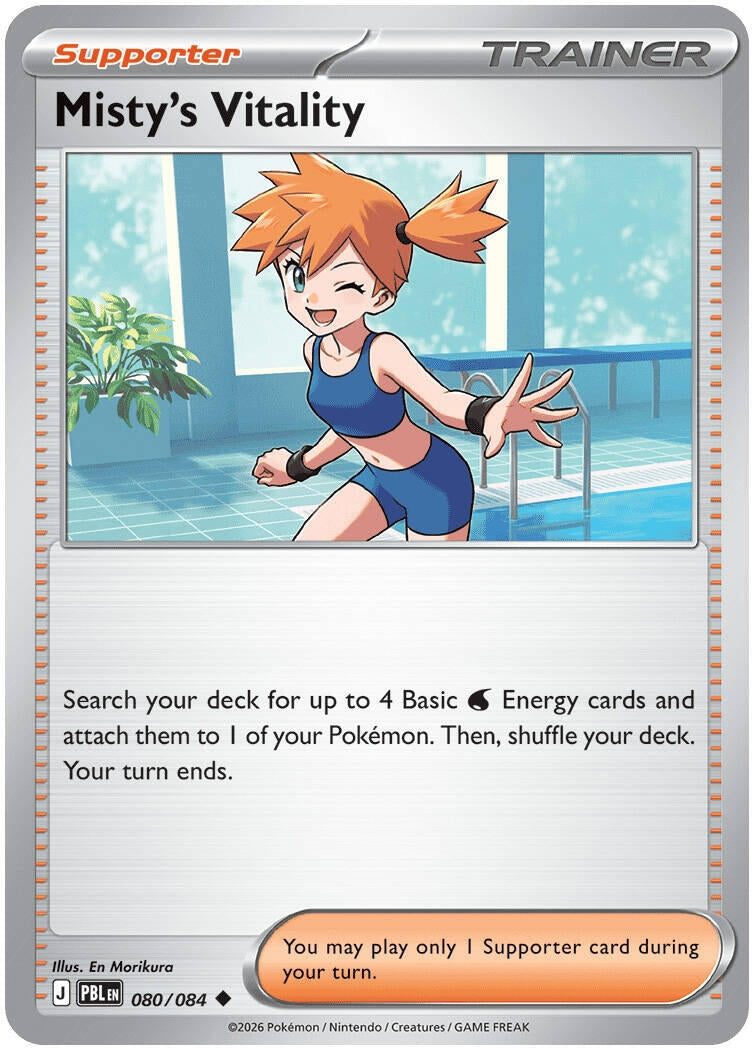 Image for Misty's Vitality (080/084) [ME05: Pitch Black] {ME05} - Pokemon