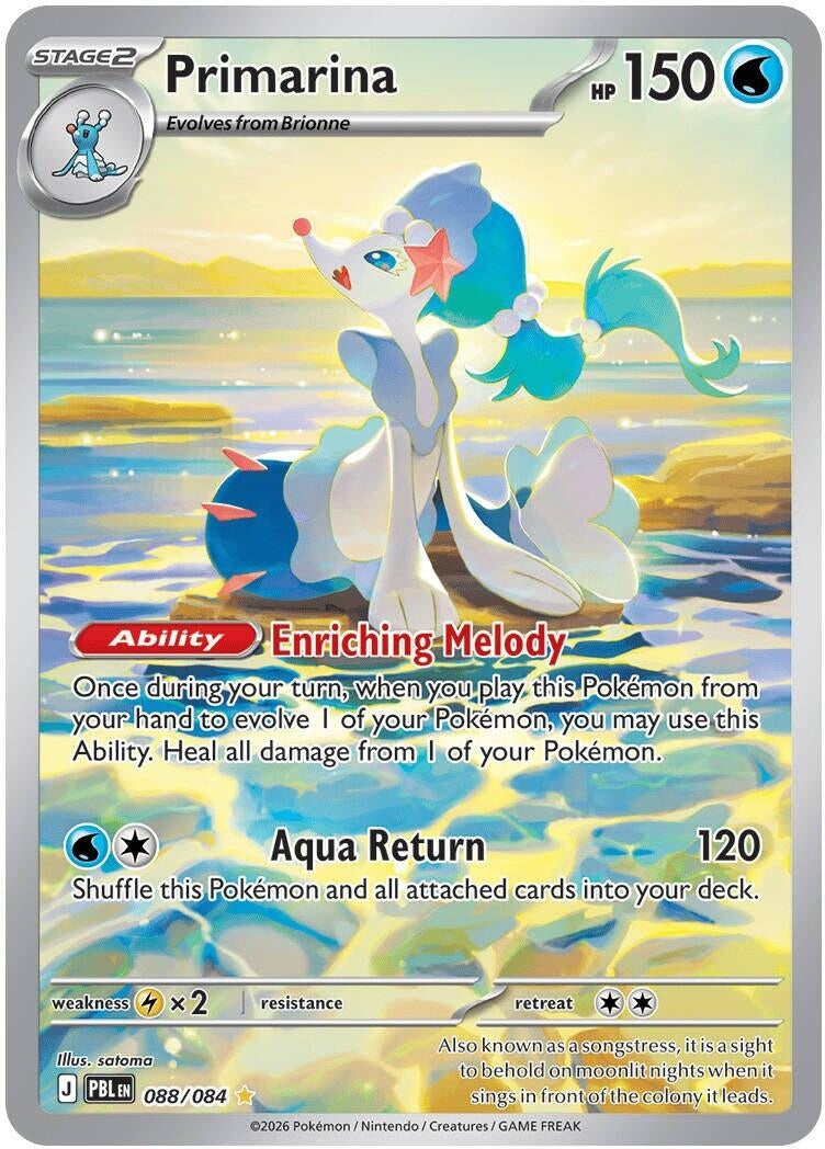 Image for Primarina (088/084) [ME05: Pitch Black] {ME05} - Pokemon